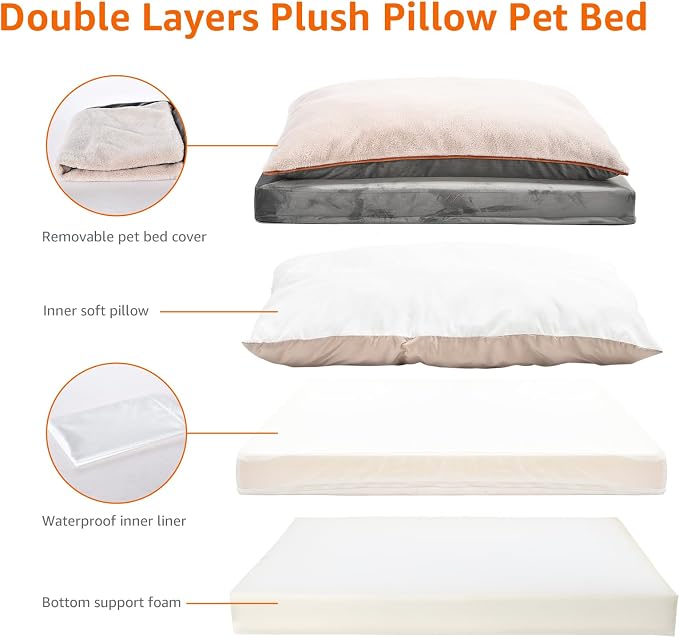 Amazon Basics Washable Dog Bed - Image 5