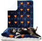 Franco Pet Superman DC Comics Super Soft Cozy Waterproof Sherpa-Backed Blanket by Franco