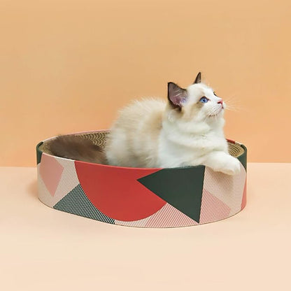 ComSaf Cat Scratcher Cardboard Bed Lounge Couch - Image 9