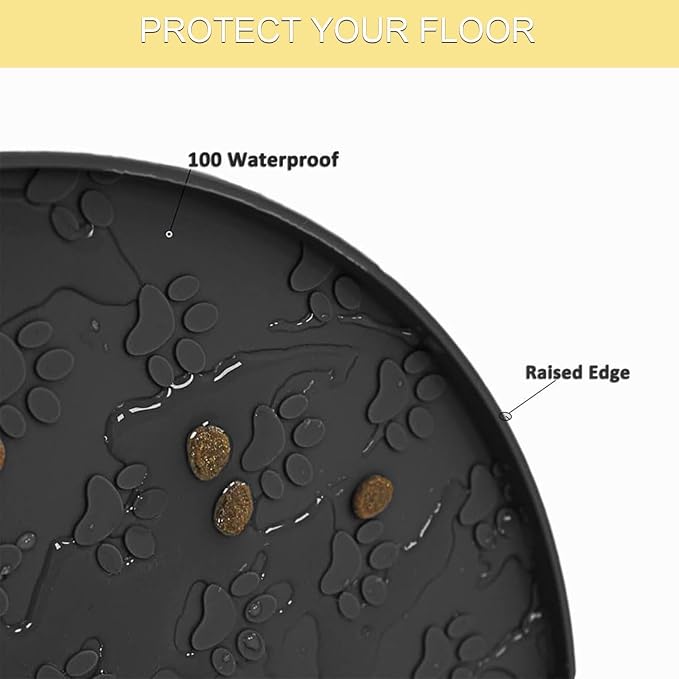 Dog Food Mat - Waterproof Silicone Dog Mat - Image 4