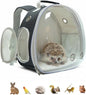 Small Animal Carrier Guinea Pig Backpack, Transparent, Breathable Backpack by Dotala