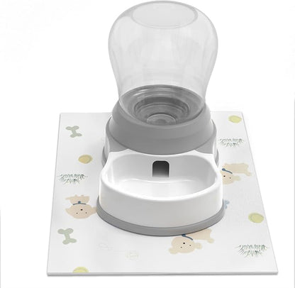1 Gallon Automatic Dog Water Dispenser, Premium Large Capacity Gravity Pet by STALTWO