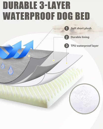 Jumbo Dog Bed for Extra Large Sized Dog Orthopedic Pet Bed - Image 3