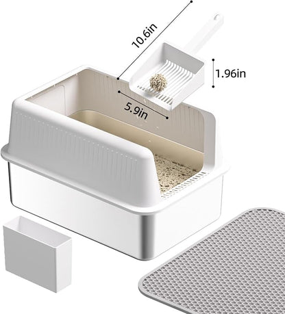 Stainless Steel Cat Litter Box - Image 5