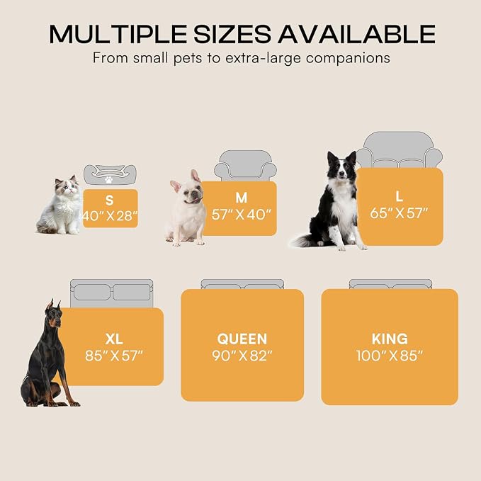 Luciphia Waterproof Pet Blankets, Liquid Pee Proof Dog Blanket - Image 7
