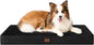 EHEYCIGA Waterproof Dog Bed Orthopedic 35"x23", Memory Foam Pet Bed by EHEYCIGA