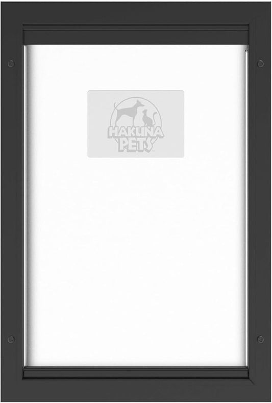 Hakuna Pets Deluxe Aluminum Pet, Cat and Dog Door by HakunaPets