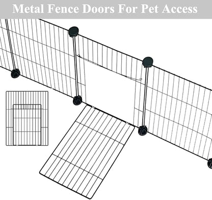 LANGXUN 24pcs DIY Small Animal Pet Playpen - Image 4