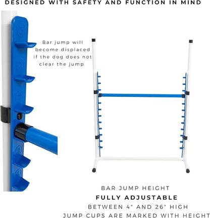 Better Sporting Dogs Premium Starter Dog Agility Set w/Safety-Focused Features - Image 3