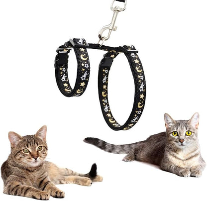 Cat Harness and Leash Set for Outdoor Walking Escape Proof Adjustable Soft - Image 5