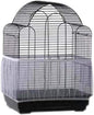 Bird Cage Seed Catcher Seeds Guard Parrot Nylon Mesh Net Cover Stretchy Shell by pranovo