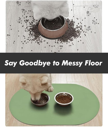Absorbent Dog Food Mat-Dog Cat Mat - Image 3