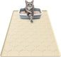 Silicone Cat Litter Trapping Mat, Large Waterproof 34" X 22" Cat Litter Box Mat by Garoopion