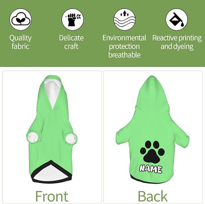 Custom Dog Hoodie Soft & Warm Design Your Own Personalized Photo Text Logo Name - Image 6