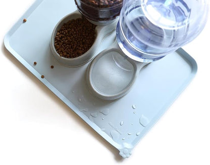 Hoki Found Large Silicone Pet Food Mats Tray - Image 5