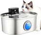 Cat Water Fountain Stainless Steel, 3.5L/118oz Large Capacity Automatic Cat by Unknown