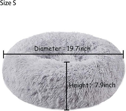 BODISEINT Modern Soft Plush Round Pet Bed - Image 7