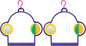 PENN-PLAX Bird Swing with Mirror and Spinner Toy – Attaches to Wire Birdcages – by Penn-Plax