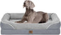 Washable Orthopedic Large Dog Bed by ChezPaw