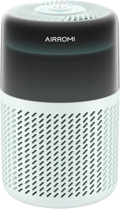AIRROMI HEPA Air Purifier for Bedroom&Home, Pet Air Purifier for Home Pets by AIRROMI