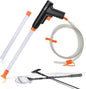 hygger Aquarium Gravel Cleaner Kit, Fish Net Aquarium Cleaning Brush, Patented by hygger