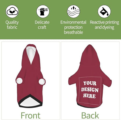 Personalized Dog Hoodie, Custom Dog Costumes - Image 4