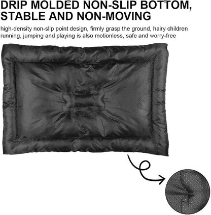 Colorful Leaf Seamless Crate Pad Cat Warming Pad Beds - Image 3