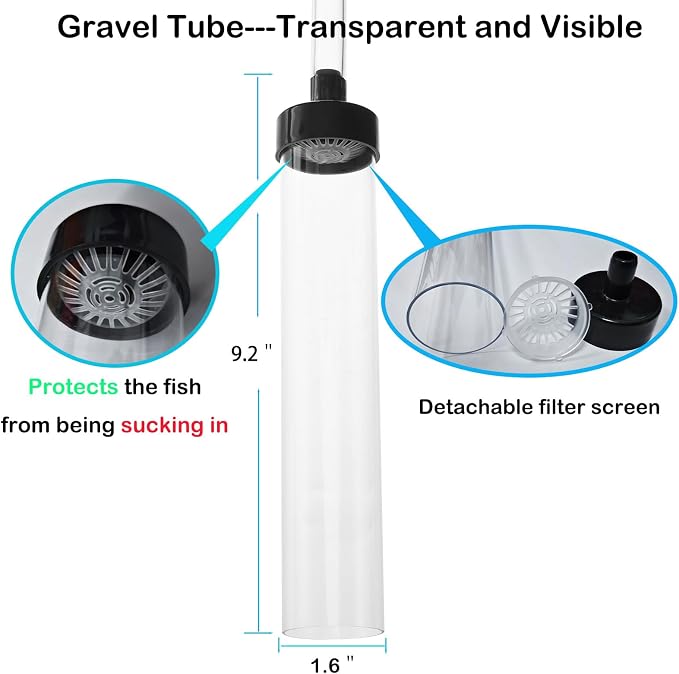 7ft Aquarium Gravel Vacuum Cleaner - Image 3