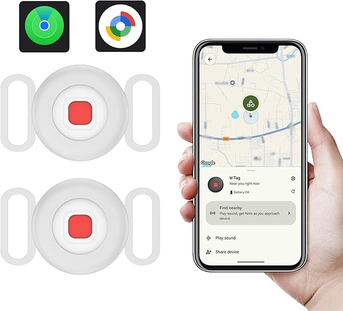 Bluetooth Dog Tracker Tag, Pet Tracker by Unknown