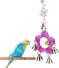 Hypeety Pet Bird Mirror with Bell Interactive Parrot Toy by Hypeety