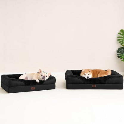 EHEYCIGA Orthopedic Dog Bed for Large Sized Dog, Waterproof Liner & Washable - Image 8