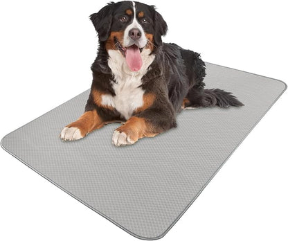 Summer Dog Cooling Mat Washable Ice Silk Self Cool Pad by Buvlnee