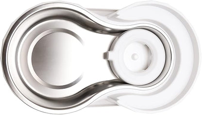 RIZZARI Pet Water Bowl Dispenser: 4L Large Capacity Automatic Stainless Steel - Image 3
