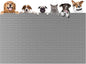 51.2"x25.6" Largest Dog Food Mat, XXXXL Silicone Dog and Cat Mat by Goldleaf