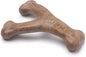 Benebone Puppy Wishbone Dog Chew Toy, Made in USA, Real Bacon Flavor by Benebone