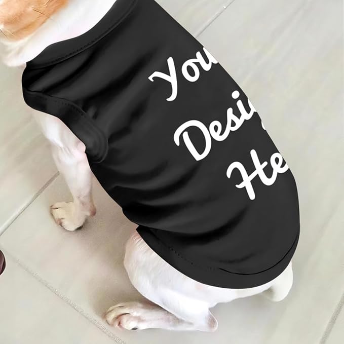 Personalized Dog Shirt Design Your Own Add Photo Text Logo Name Summer - Image 6