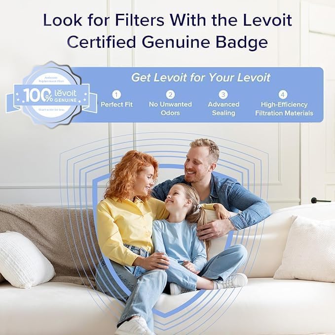 LEVOIT Air Purifier for Home Bedroom Dorm Room, Smart & Voice Control, AHAM - Image 6