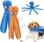 Octopus Dog Toys, No Stuffing Crinkle Dog Toys by AprYew