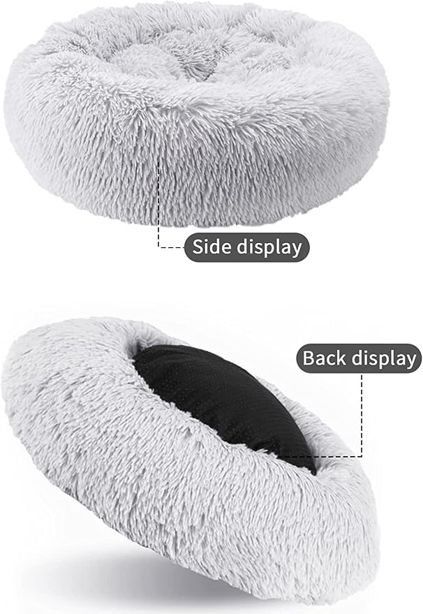 Nisrada Dog Bed for Small Medium Large Dogs, 27 inch Calming Dogs Bed, - Image 5