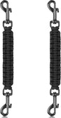YUEPET 2 Pack Handmade Weaved Dog Collar Safety Clip Heavy Duty Double Ended by YUEPET