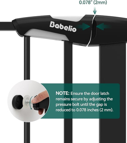 Babelio 36.5-57" Extra Wide Baby Gate - Image 8