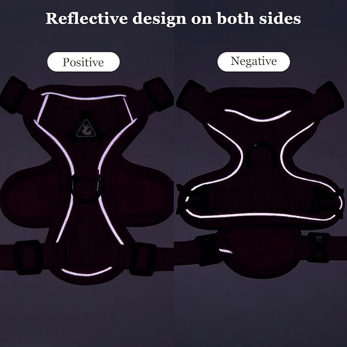 Wanheart Summer cat Chest Harness and Leash, Anti-Escape Adjustable Soft mesh - Image 3