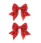 3-inch Sequined Bow Hair Clips For Baby Girls, Kids and Young Women Birthday by Koolgil
