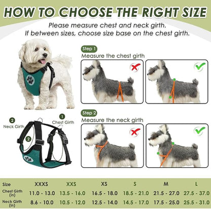 SlowTon Dog Seat Belt Harness for Car, Dog Car Harness Adjustable Mesh - Image 6