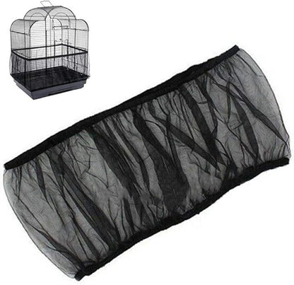 Universal Bird Cage Seed Catcher, Seed Catcher Guard Net Cover, Parrot Nylon by BSBMIEQM