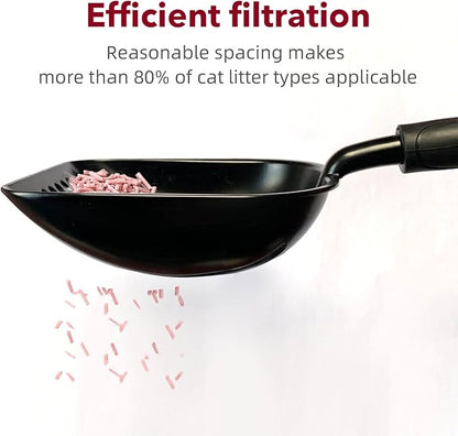 Cat Litter Scoop, Kitty Metal Scooper, Aluminum Alloy Sifter, Kitten Pooper - Image 9
