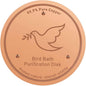 1Pack Bird Bath Copper Purification Disk | 0.6mm Reinforced 99.9% Pure Copper | by Unknown