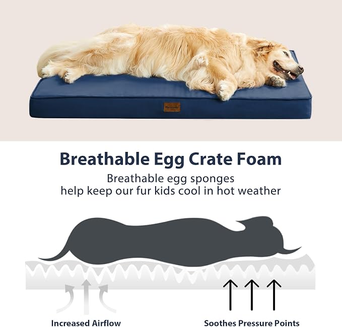 BFPETHOME Outdoor Dog Bed for Medium, Extra Large Dogs - Image 5