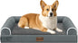 Medium Large Dog Bed Orthopedic Washable: Beds Bolster Medium Large Sized Dog by Nanuya