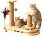 Cat Scratching Post, Sisal Cat Scratcher Post by SQRTPGD